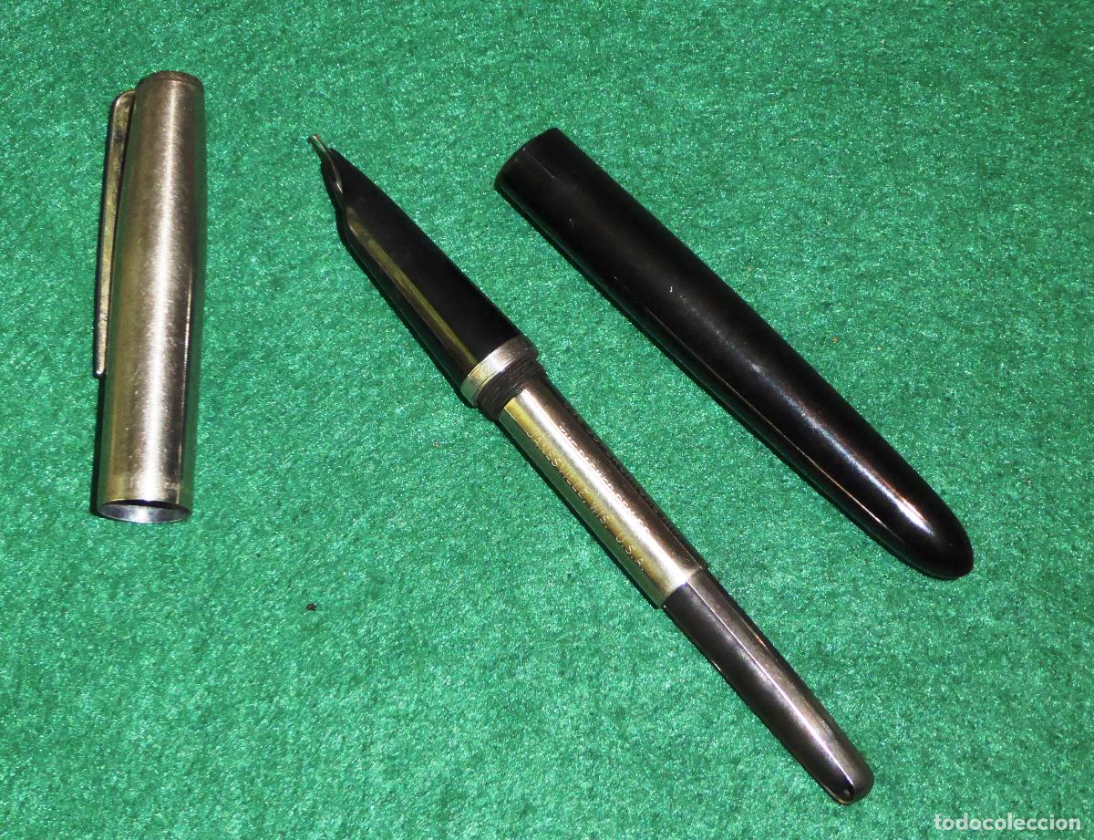 Plumas estilogr&aacute;ficas antiguas: 2 PLUMAS ESTILOGRAFICAS PARKER - Foto 8