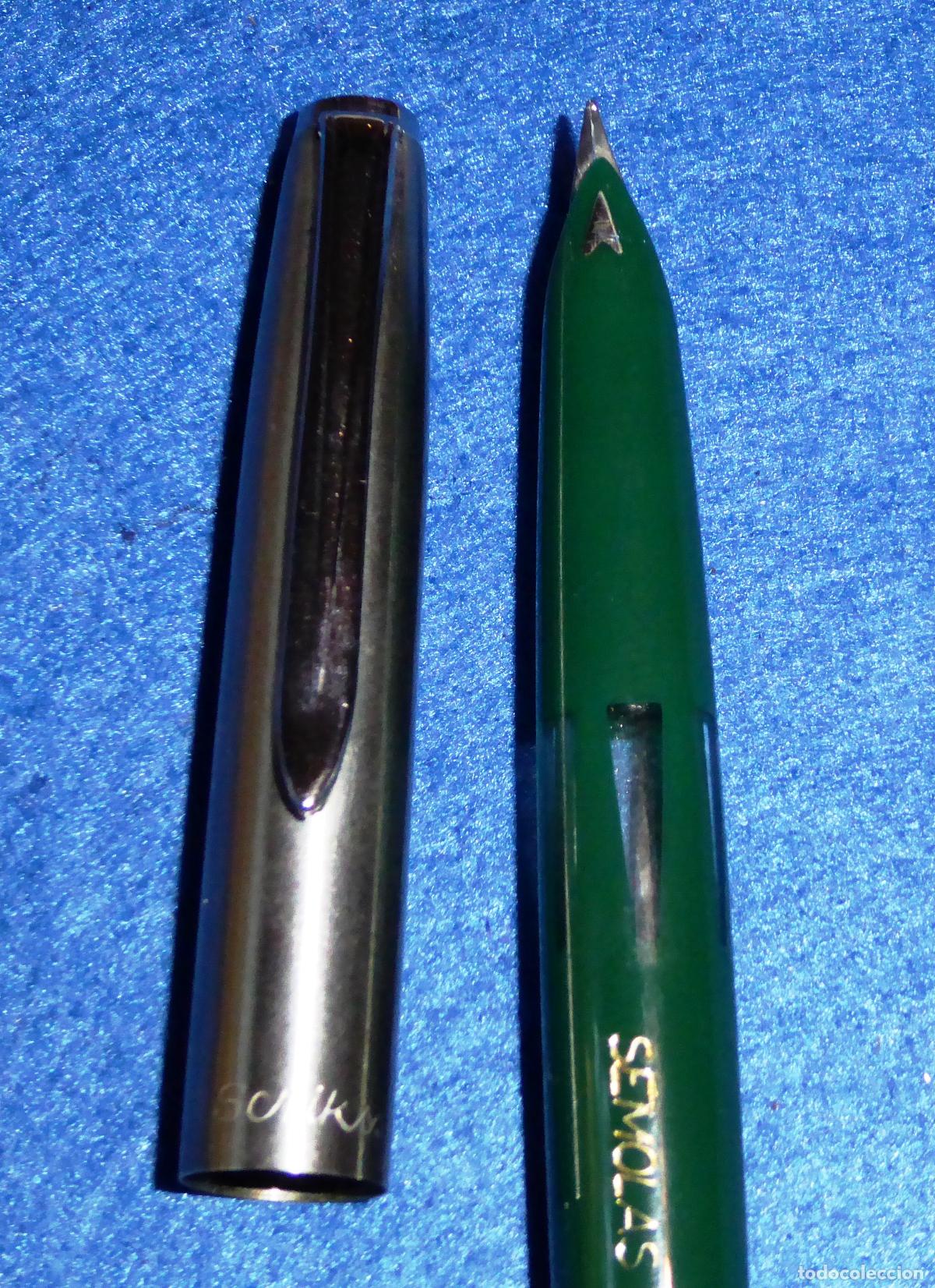 Plumas estilogr&aacute;ficas antiguas: PLUMA ESTILOGRAFICA SCRIKSS NUEVA - Foto 4