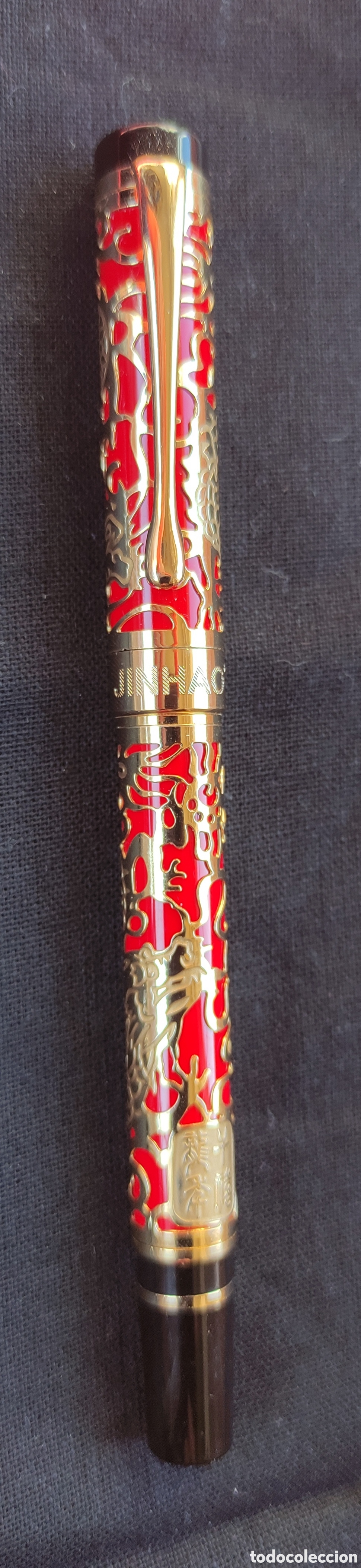 Plumas estilogr&aacute;ficas antiguas: Pluma estilografica jinhao 5000 - Foto 1