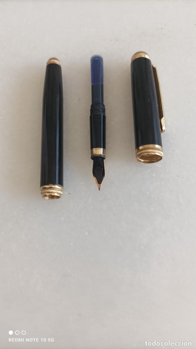 Plumas estilogr&aacute;ficas antiguas: Negra importante - Foto 1