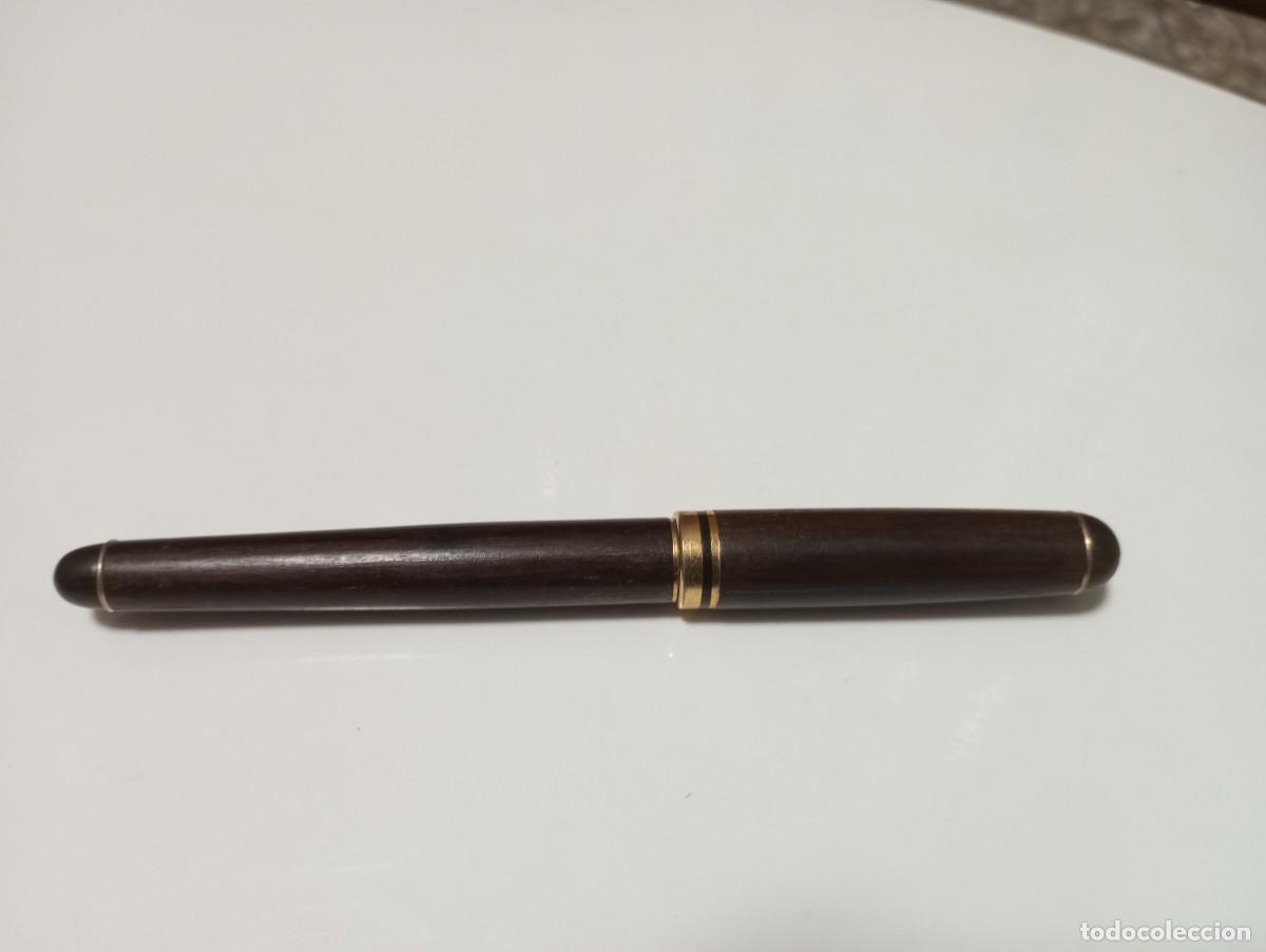 Plumas estilogr&aacute;ficas antiguas: Madera - Foto 1