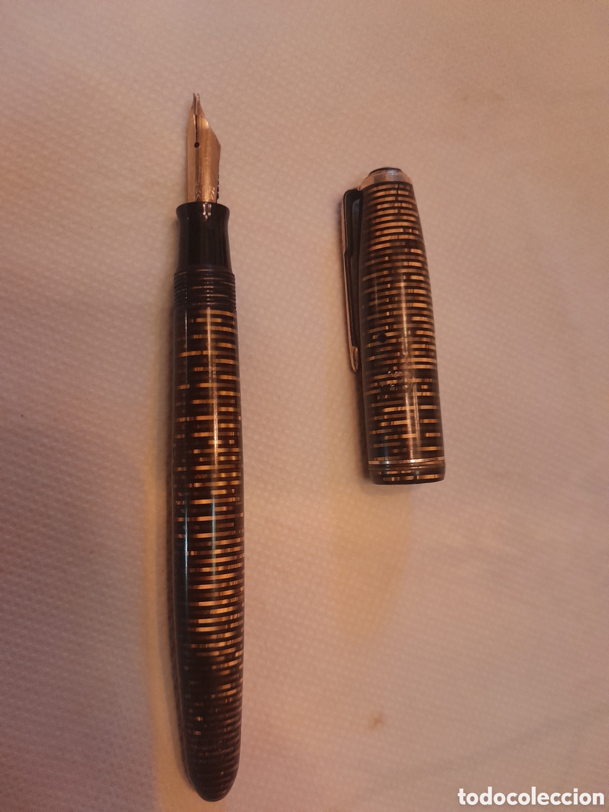 Plumas estilogr&aacute;ficas antiguas: Pluma parker canada a&ntilde;os 50 - Foto 2