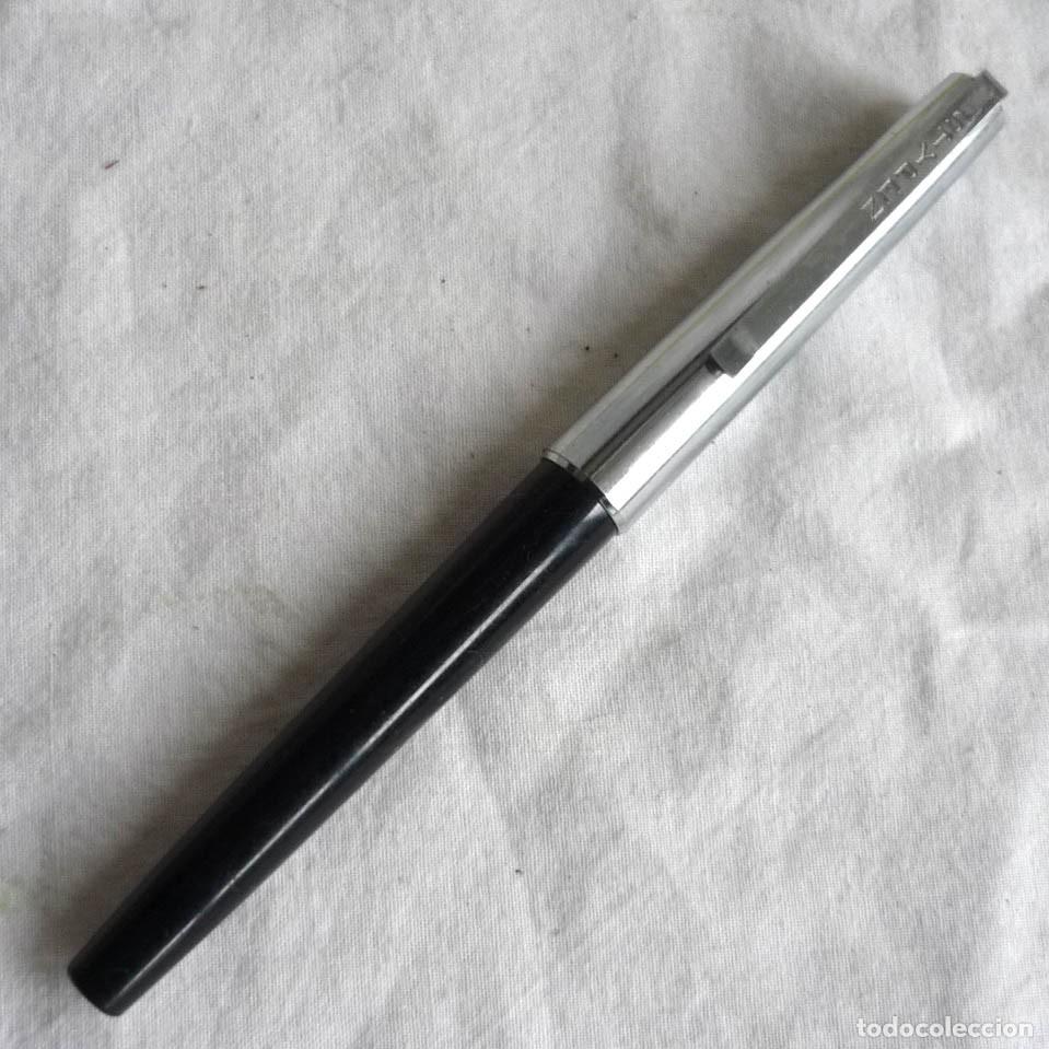 Plumas estilogr&aacute;ficas antiguas: Pluma estilogr&aacute;fica Stypen negra - Foto 1