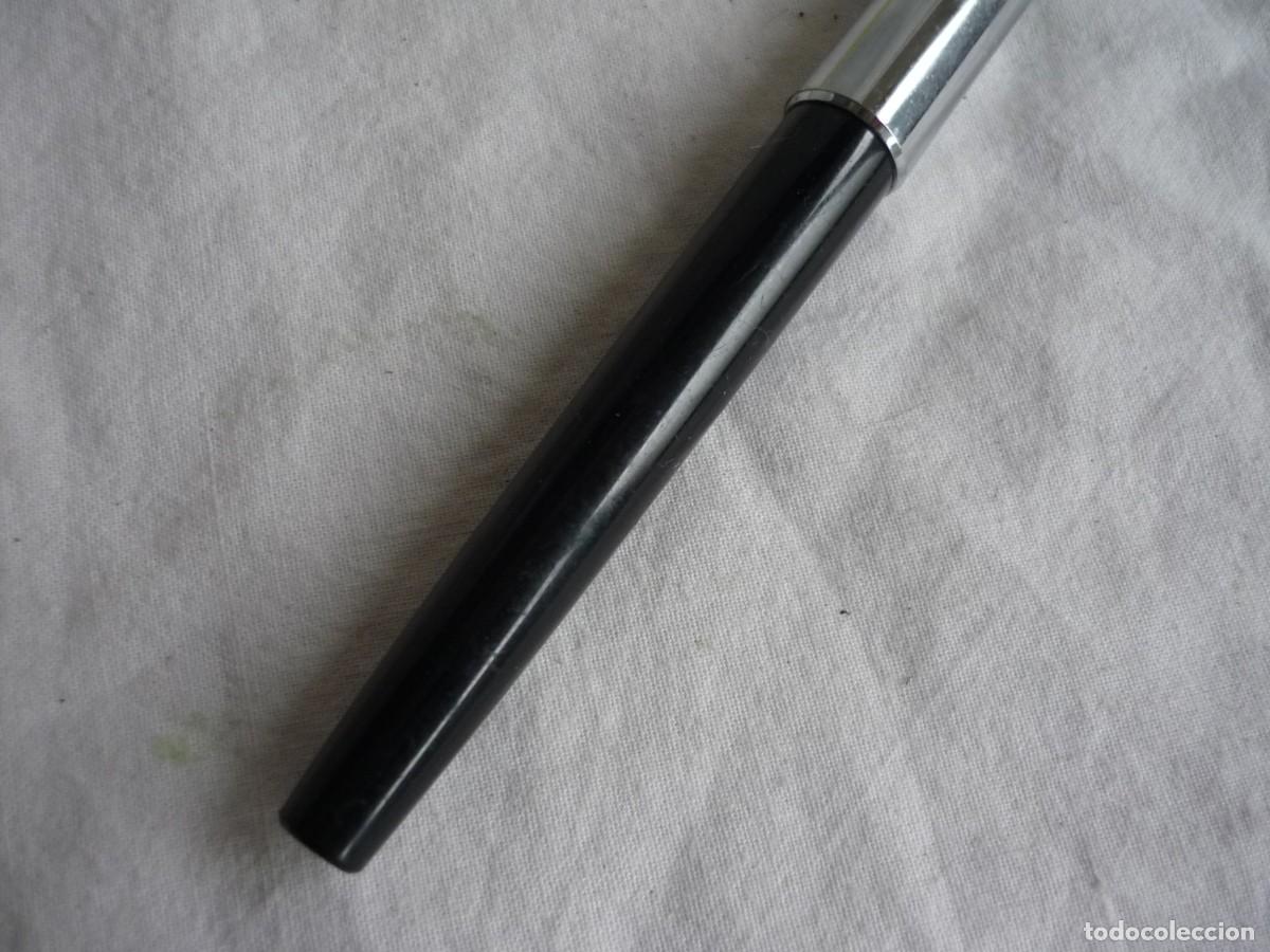 Plumas estilogr&aacute;ficas antiguas: Pluma estilogr&aacute;fica Stypen negra - Foto 3