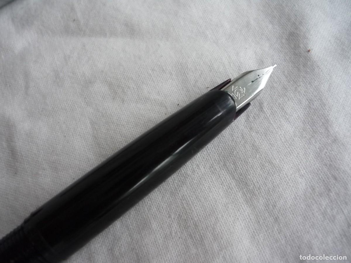 Plumas estilogr&aacute;ficas antiguas: Pluma estilogr&aacute;fica Stypen negra - Foto 7