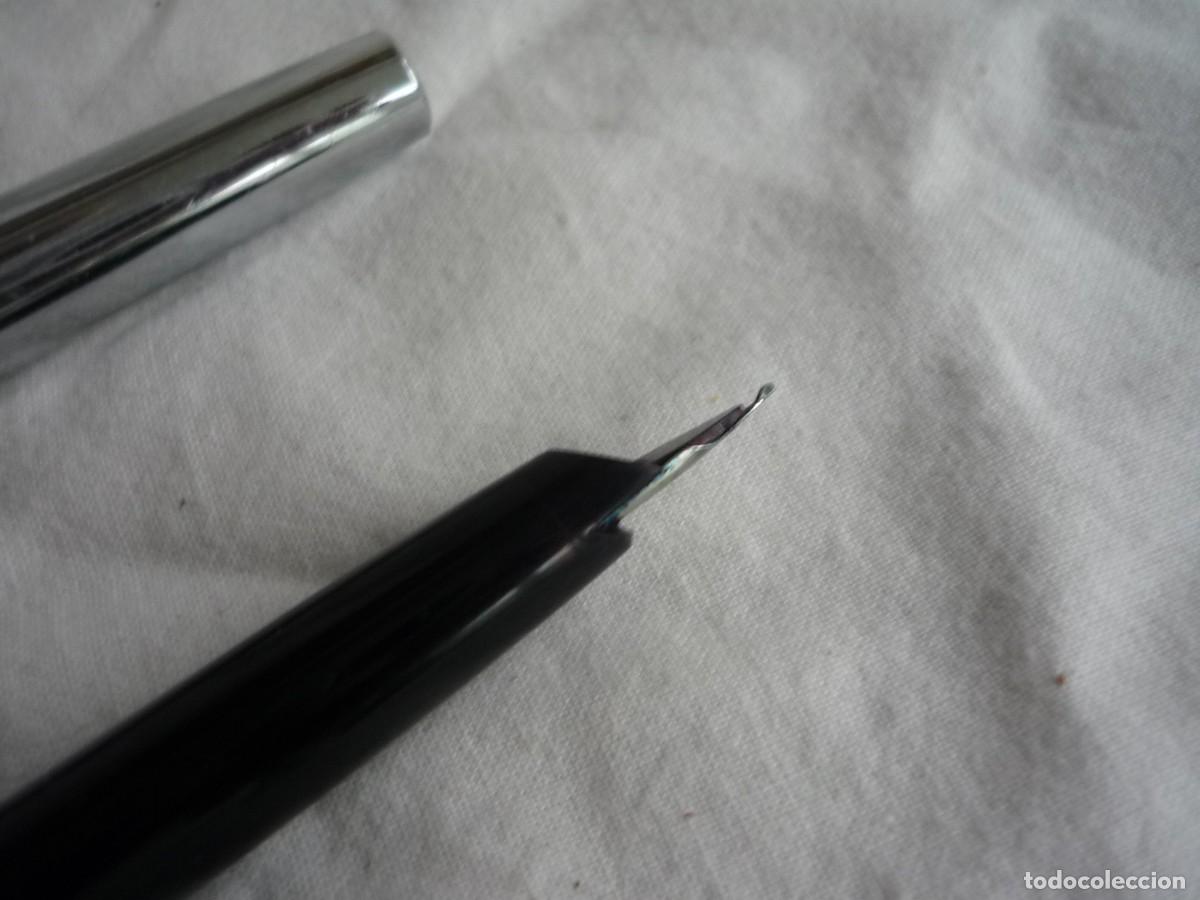 Plumas estilogr&aacute;ficas antiguas: Pluma estilogr&aacute;fica Stypen negra - Foto 9
