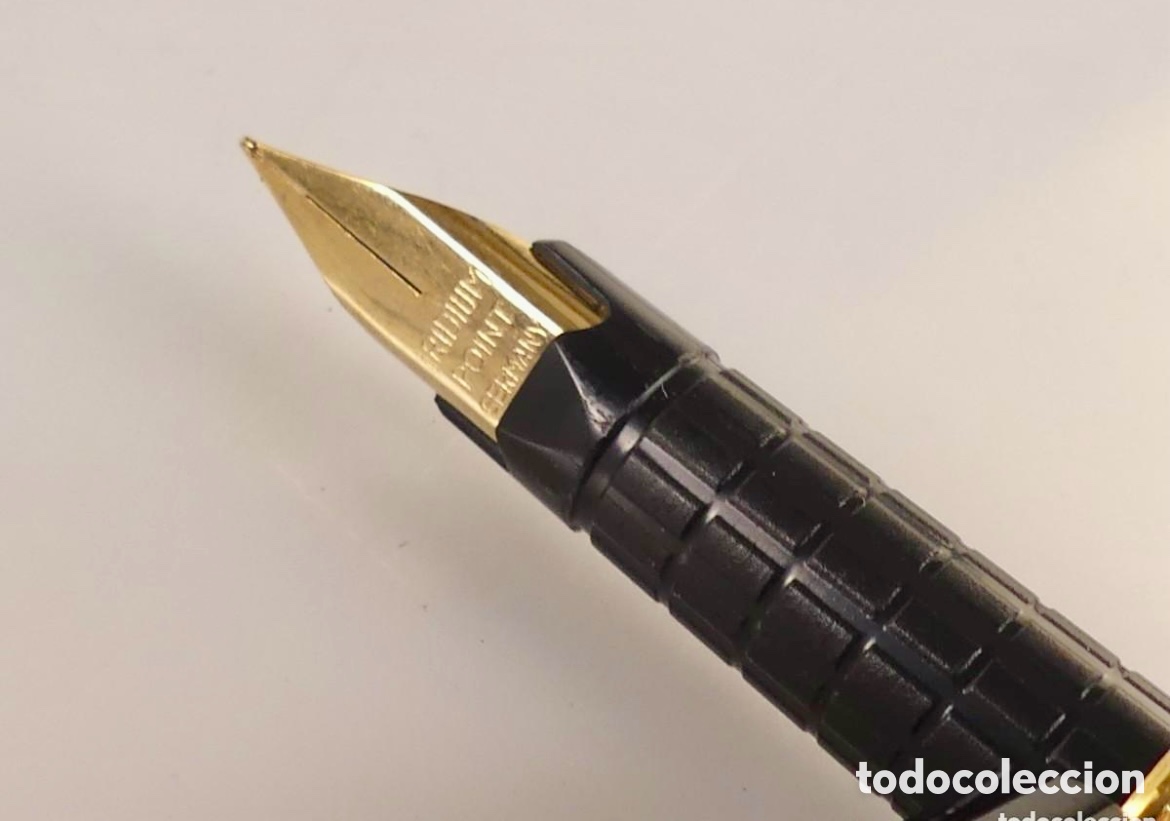 Plumas estilogr&aacute;ficas antiguas: PLUMA ESTILOGR&Aacute;FICA IRIDIUM GERMANY OBJETO DE COLECCI&Oacute;N - Foto 4