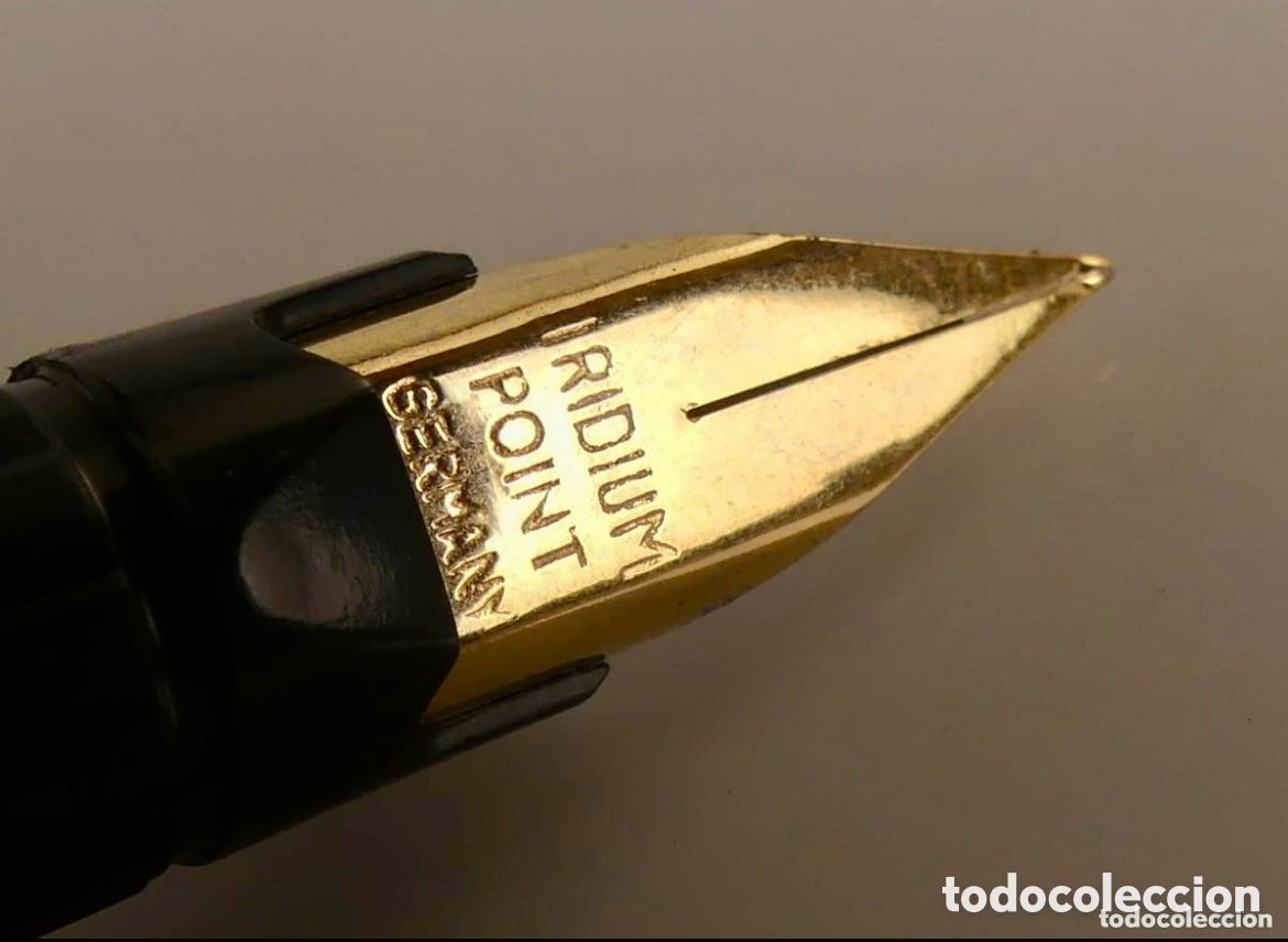 Plumas estilogr&aacute;ficas antiguas: PLUMA ESTILOGR&Aacute;FICA IRIDIUM GERMANY OBJETO DE COLECCI&Oacute;N - Foto 5