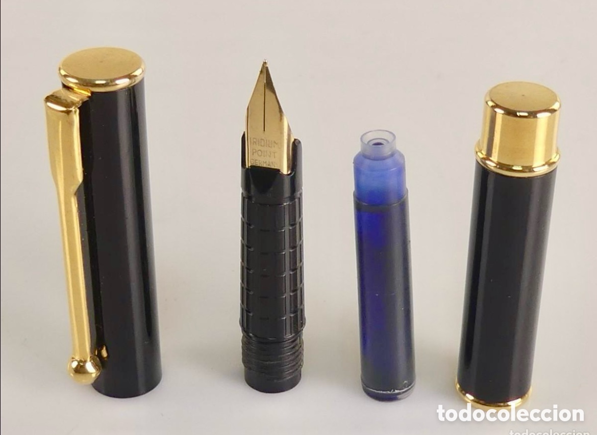 Plumas estilogr&aacute;ficas antiguas: PLUMA ESTILOGR&Aacute;FICA IRIDIUM GERMANY OBJETO DE COLECCI&Oacute;N - Foto 9