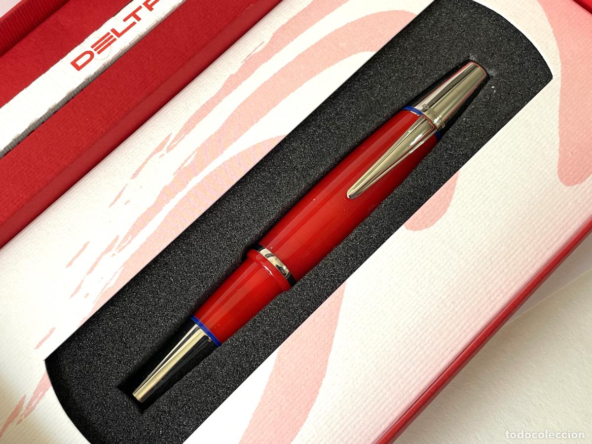 Plumas estilogr&aacute;ficas antiguas: DELTA MONZA PLUMA ESTILOGRAFICA NUEVA, MADE IN ITALY