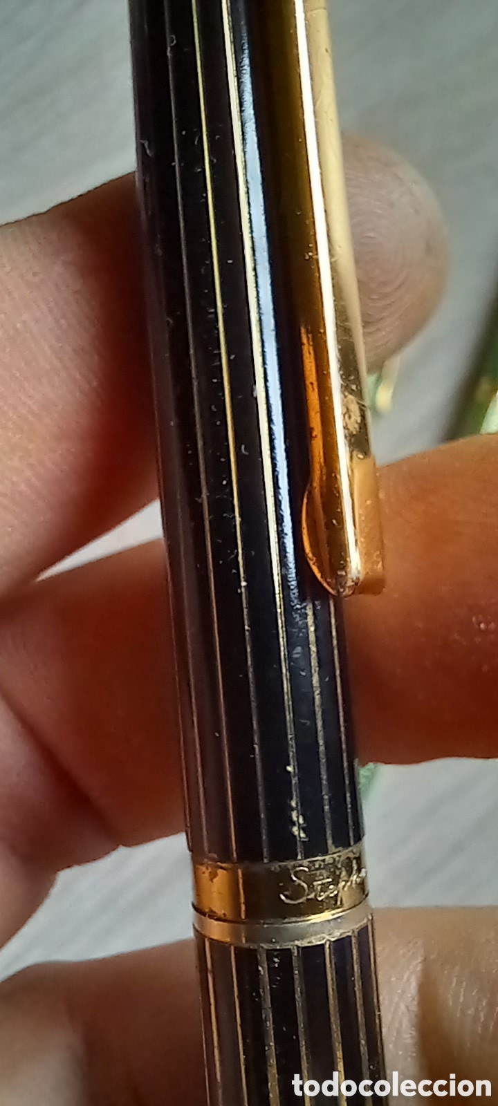 Plumas estilogr&aacute;ficas antiguas: DOS PLUMAS Y BOLIGRAFO ,STEPHAN ?? - Foto 3