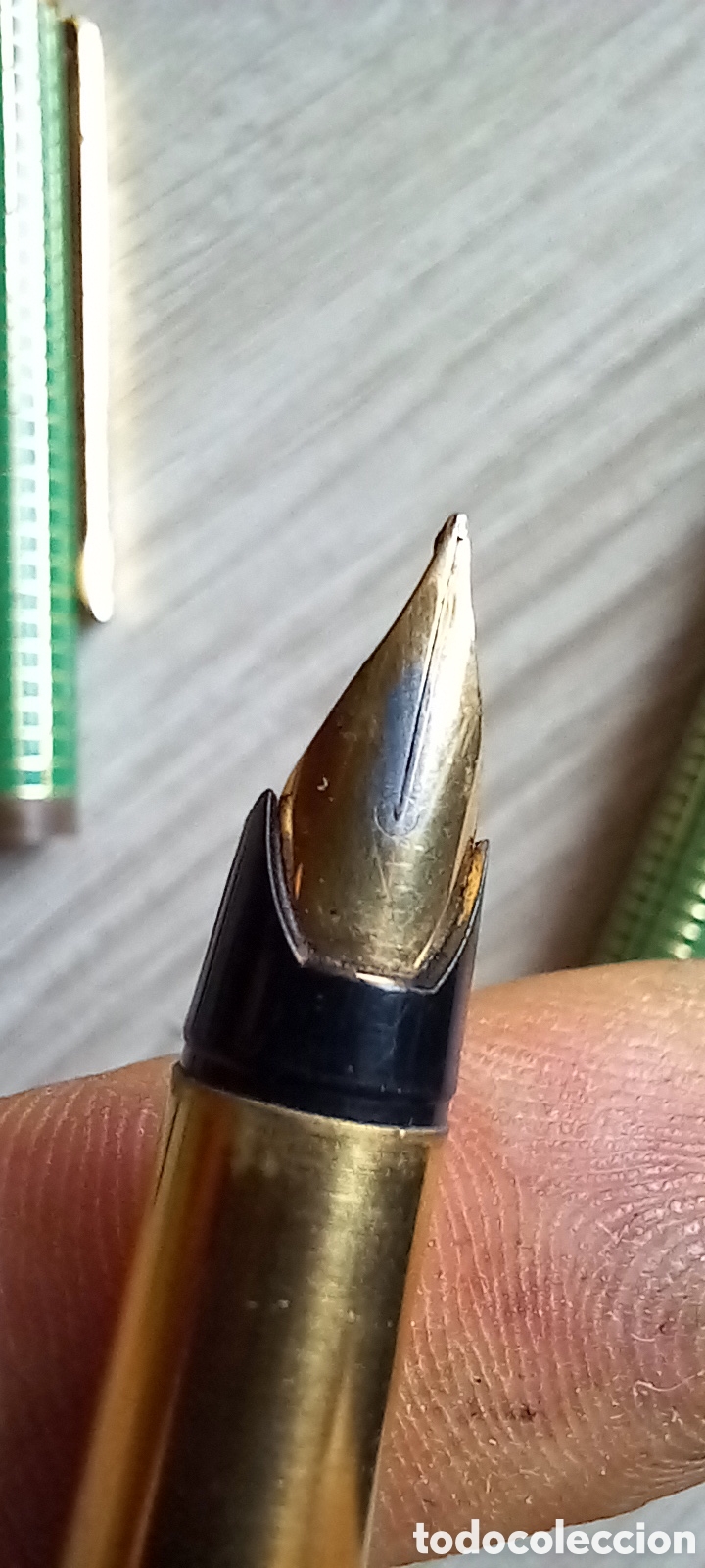 Plumas estilogr&aacute;ficas antiguas: DOS PLUMAS Y BOLIGRAFO ,STEPHAN ?? - Foto 14
