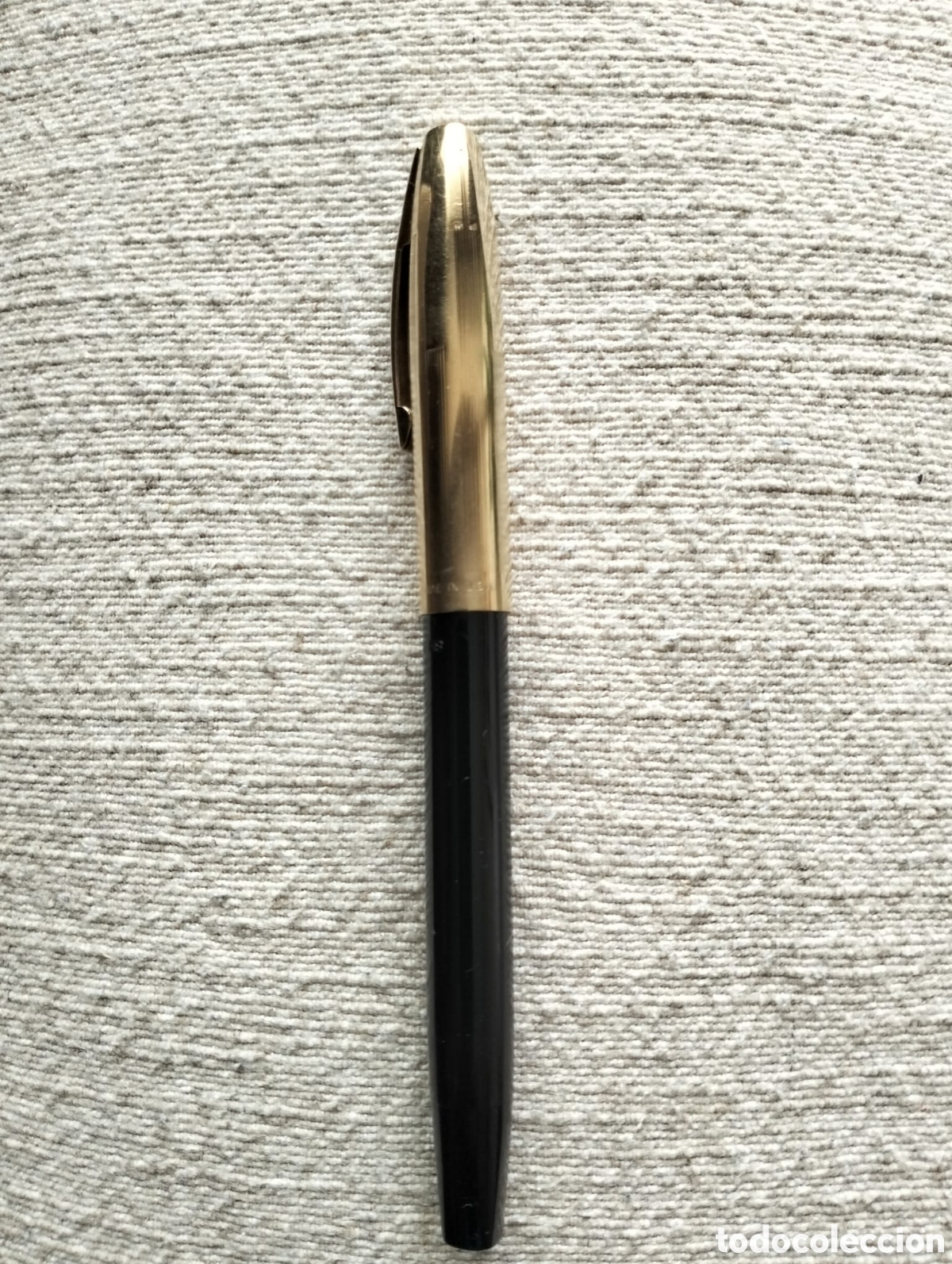 Plumas estilogr&aacute;ficas antiguas: Pluma sheaffer con plumin de oro de 14k nueva sin uso - Foto 2