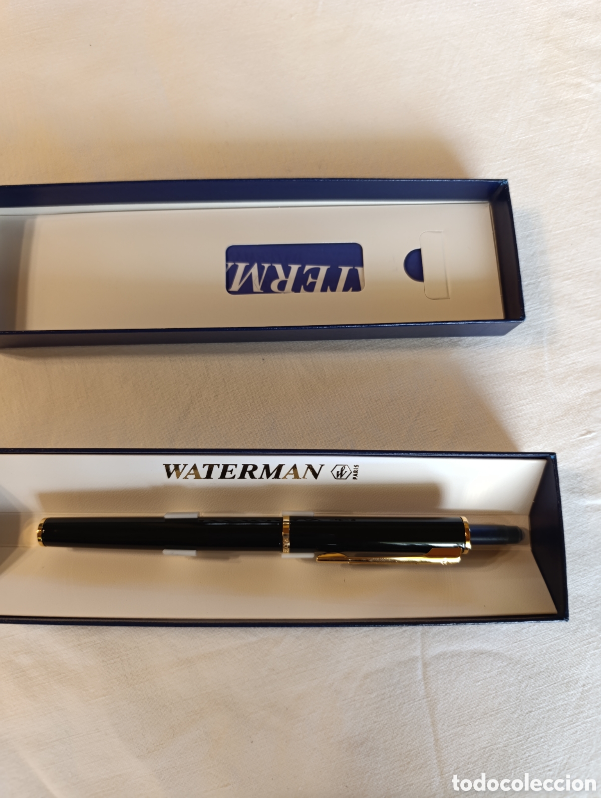 Plumas estilogr&aacute;ficas antiguas: Pluma Waterman, Par&iacute;s - Foto 1