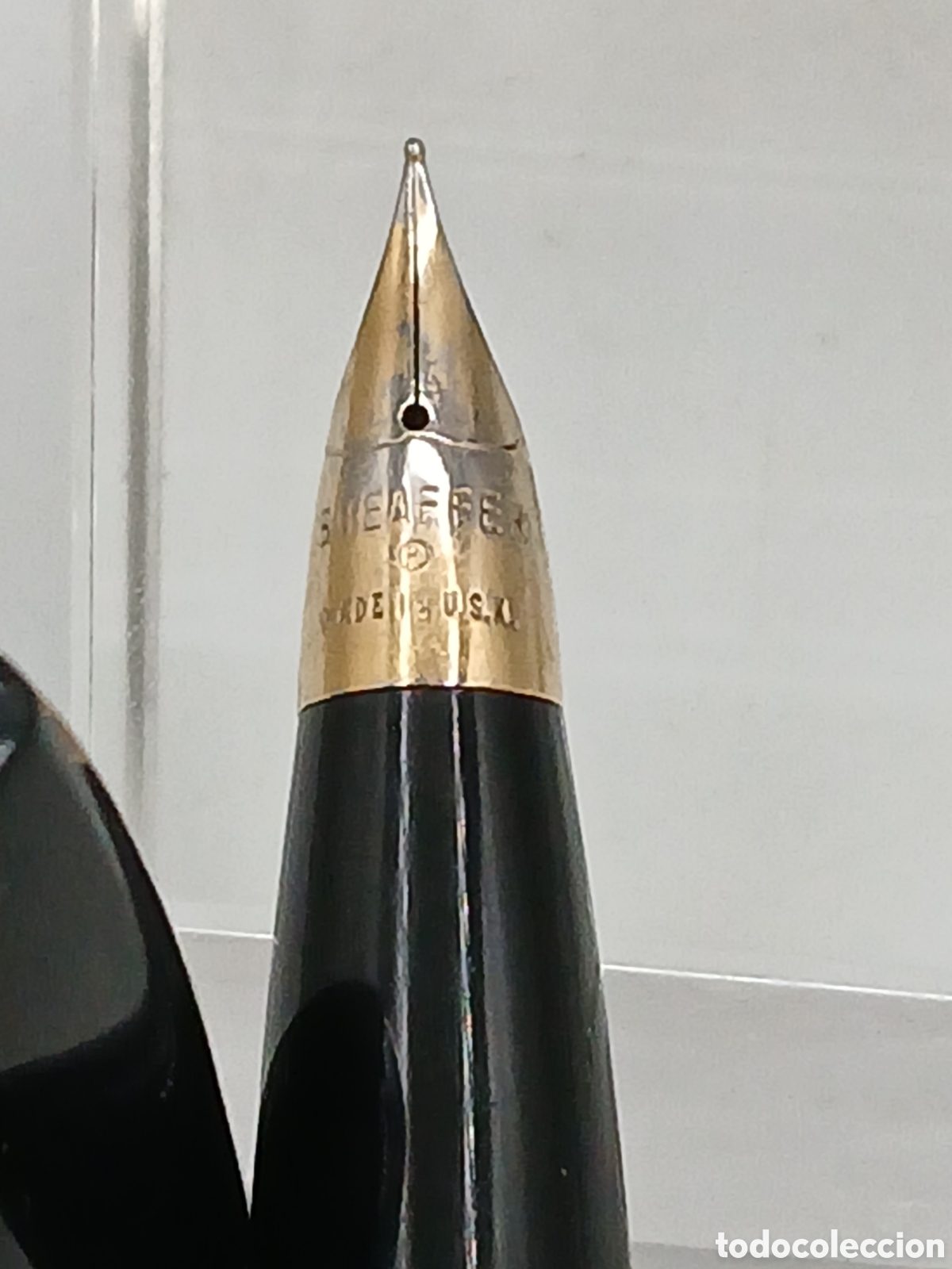 Plumas estilogr&aacute;ficas antiguas: Pluma estilogr&aacute;fica Sheaffer Made in SUA - Foto 6