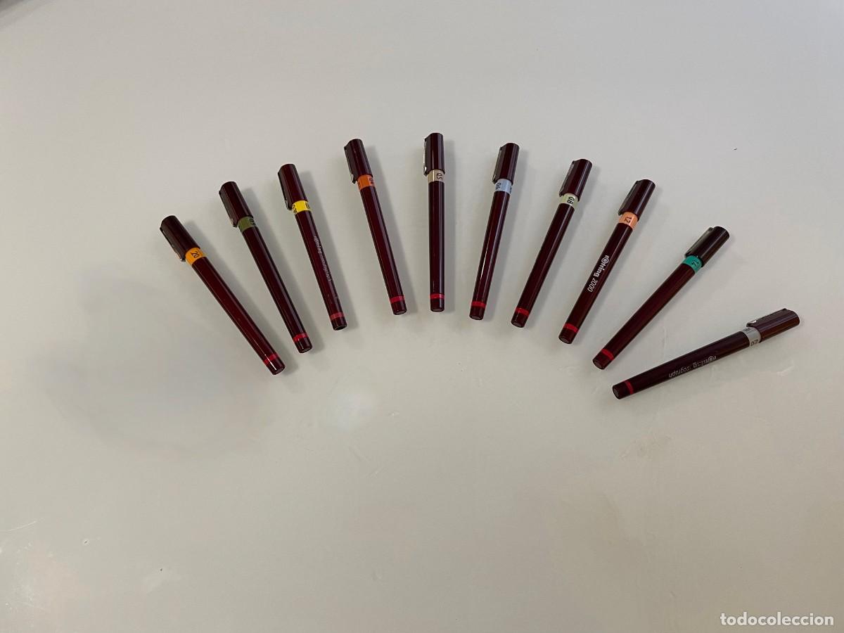 Plumas estilogr&aacute;ficas antiguas: Rotrings 2000/ isograph - Precio unitario - Foto 1