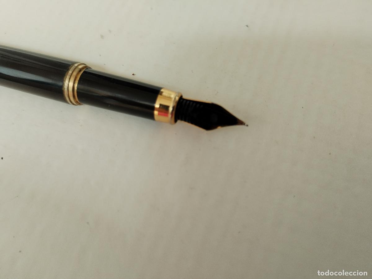 Plumas estilogr&aacute;ficas antiguas: pluma estilografica germany negra - Foto 5