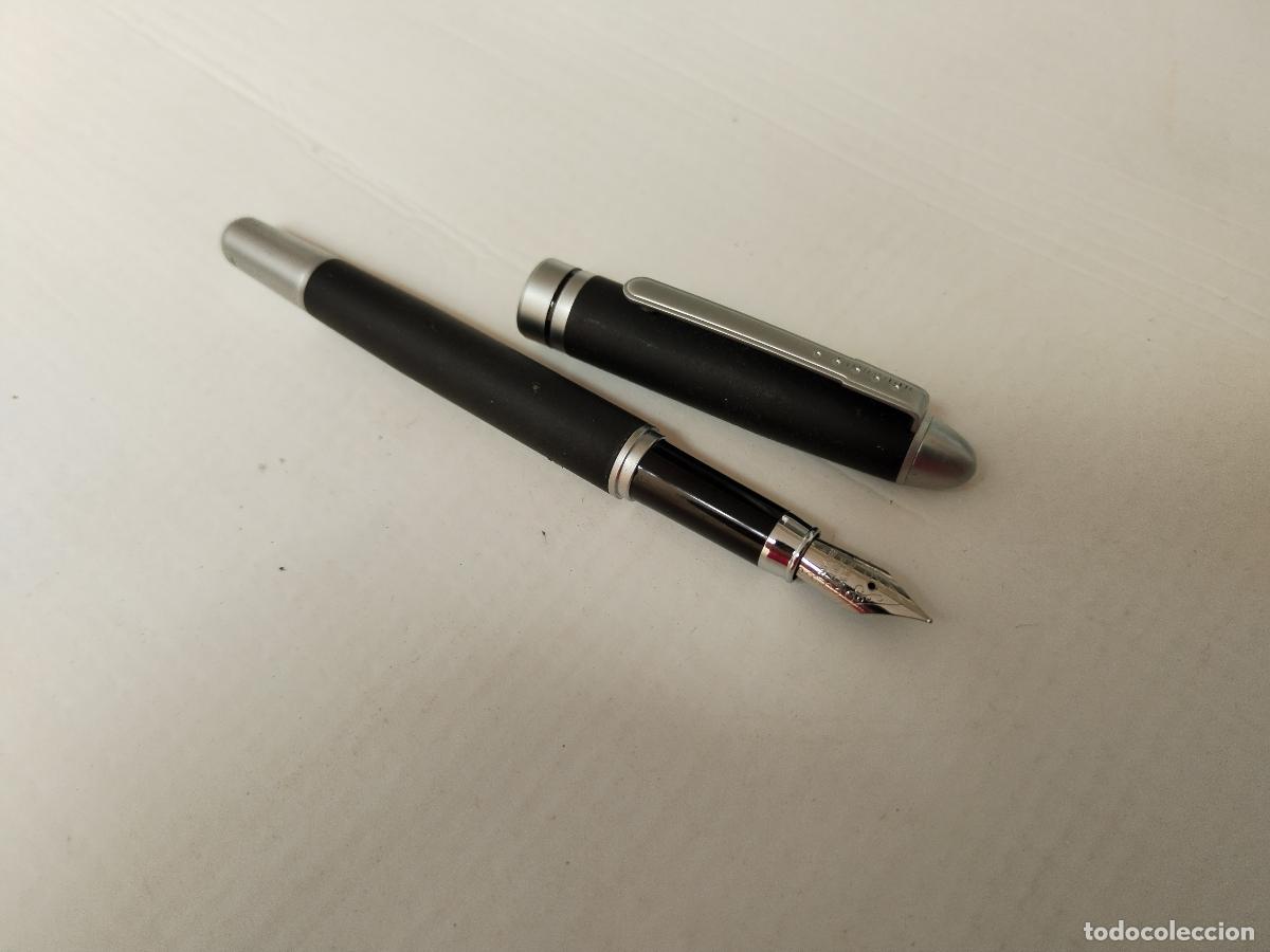Plumas estilogr&aacute;ficas antiguas: pluma estilografica germany negra - Foto 4