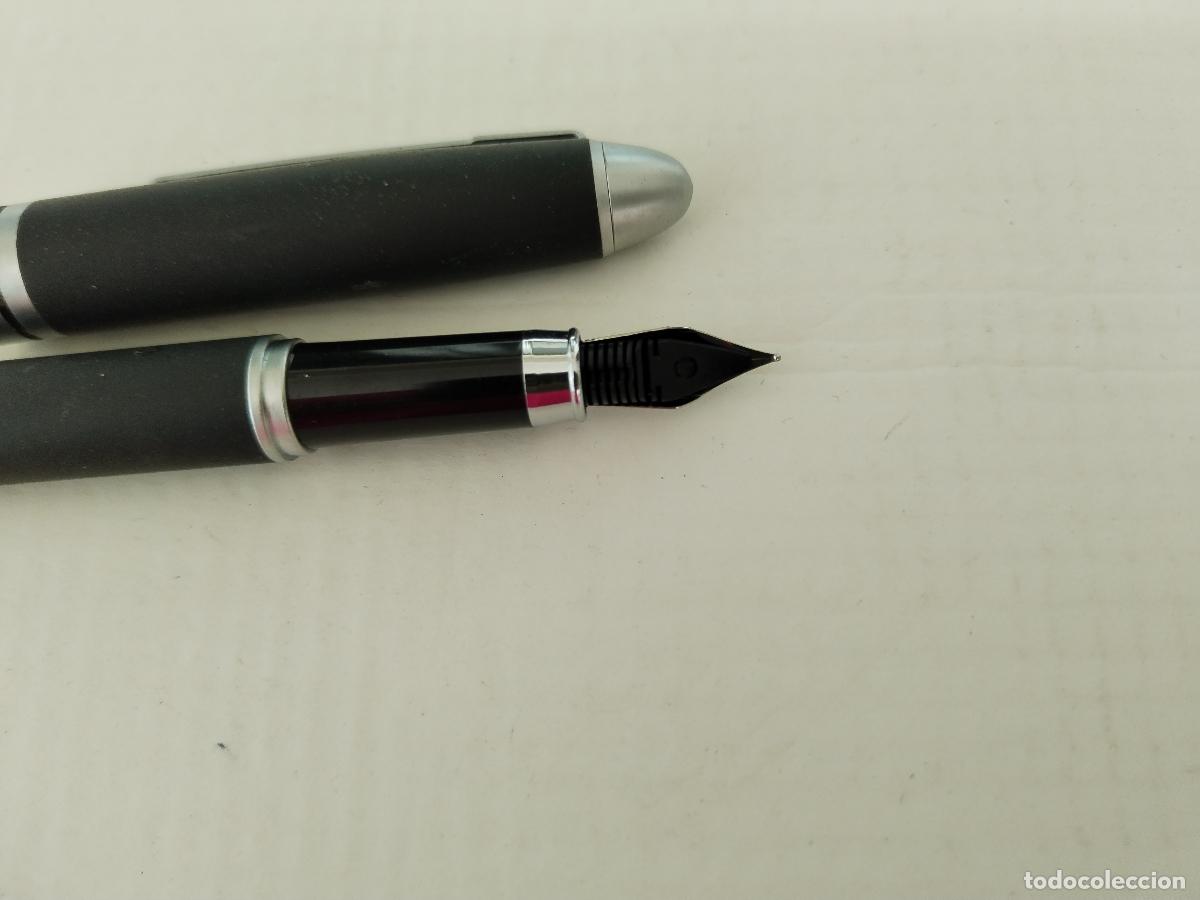 Plumas estilogr&aacute;ficas antiguas: pluma estilografica germany negra - Foto 7