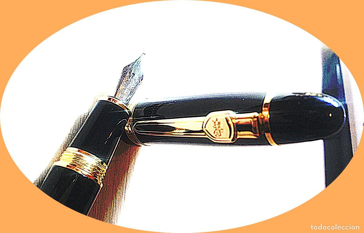 Plumas estilogr&aacute;ficas antiguas: PLUMA ESTILOGRAFICA NOTARIO - Foto 2