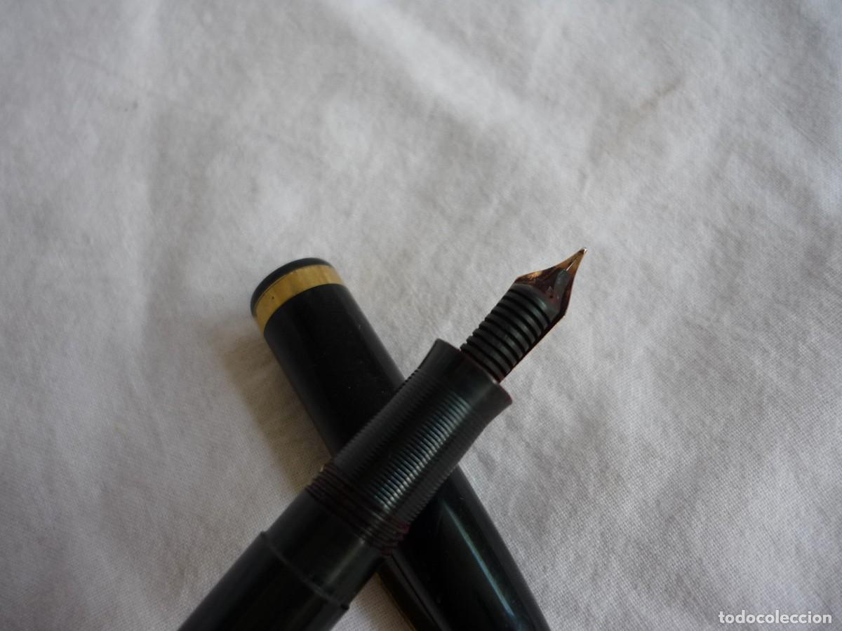 Plumas estilogr&aacute;ficas antiguas: Pluma estilogr&aacute;fica Sheaffers plum&iacute;n 23, 14 kt - Foto 12