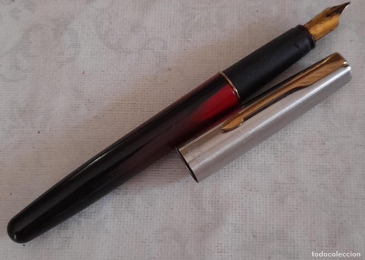 Plumas estilogr&aacute;ficas antiguas: PLUMA ESTILOGR&Aacute;FICA PARKER FRONTIER - Foto 1