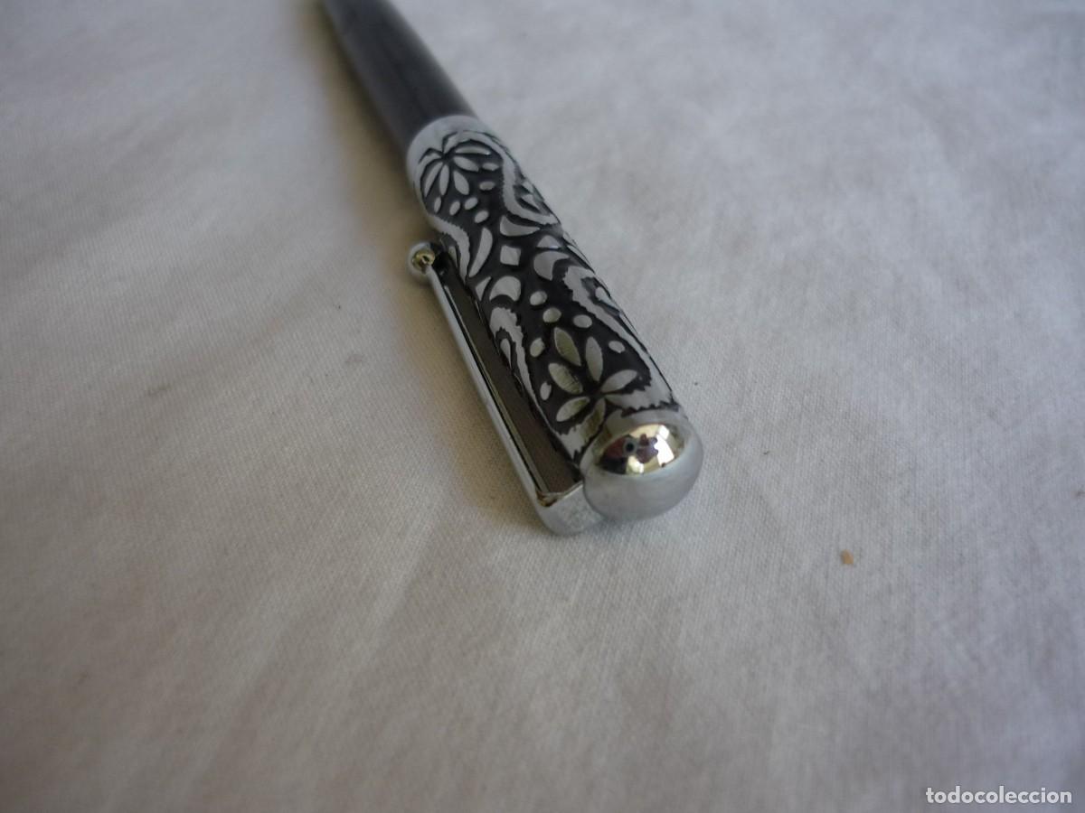 Plumas estilogr&aacute;ficas antiguas: Pluma estilogr&aacute;fica con plum&iacute;n Genius - Foto 6