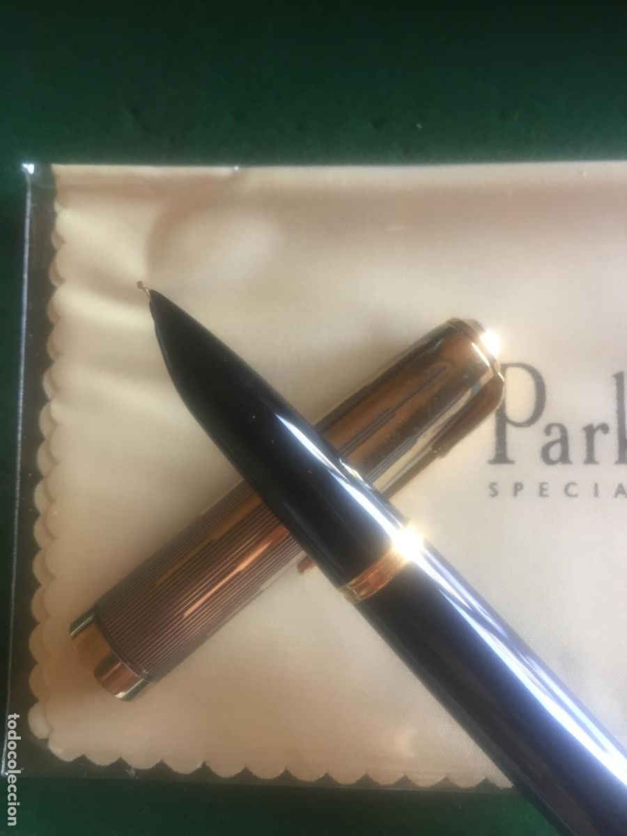 Plumas estilogr&aacute;ficas antiguas: PARKER 51 EMPIRE STATE - Foto 2