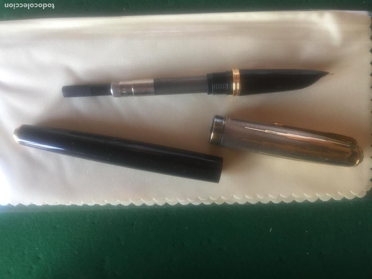 Plumas estilogr&aacute;ficas antiguas: PARKER 51 EMPIRE STATE - Foto 3
