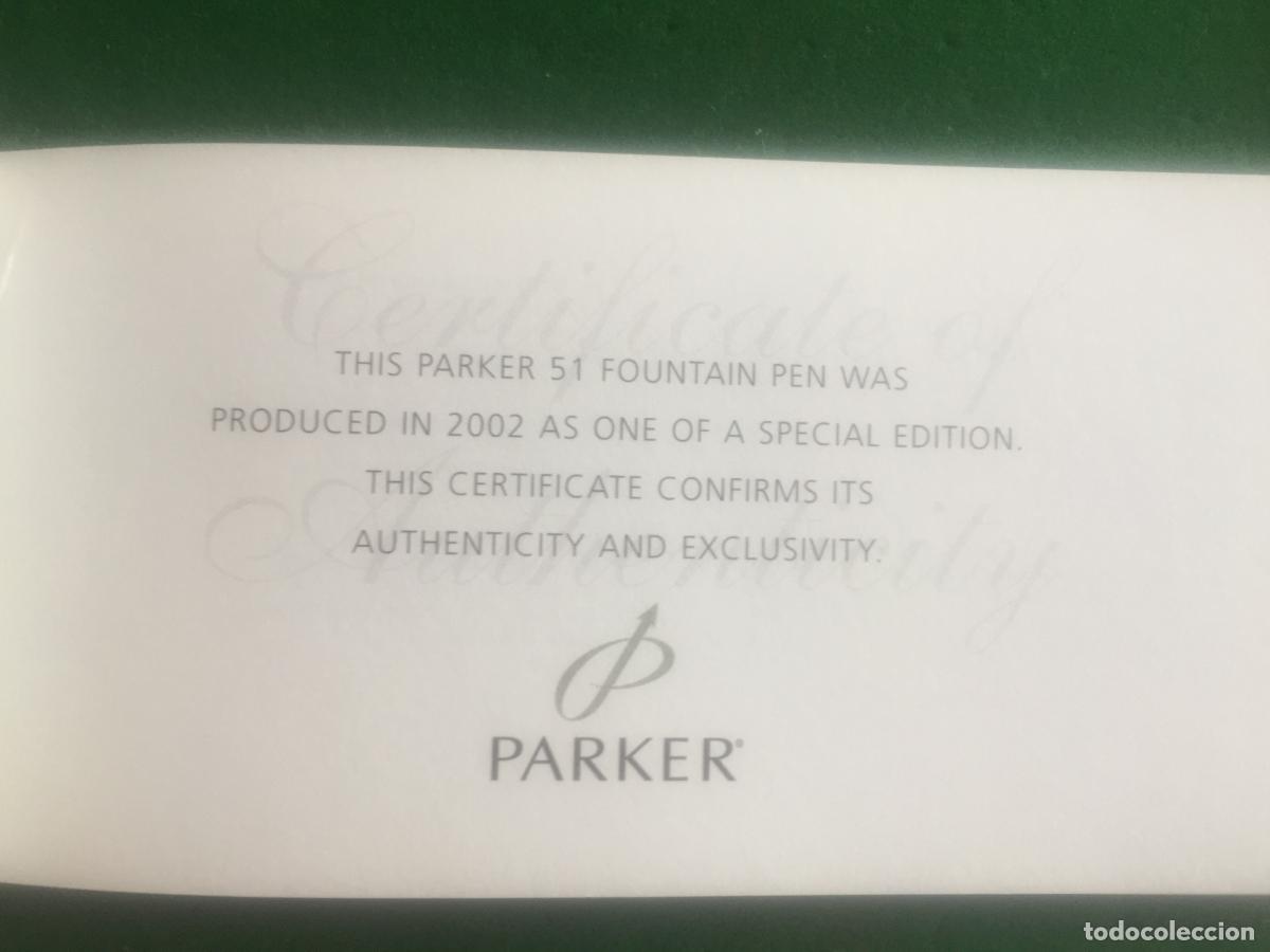 Plumas estilogr&aacute;ficas antiguas: PARKER 51 EMPIRE STATE - Foto 5