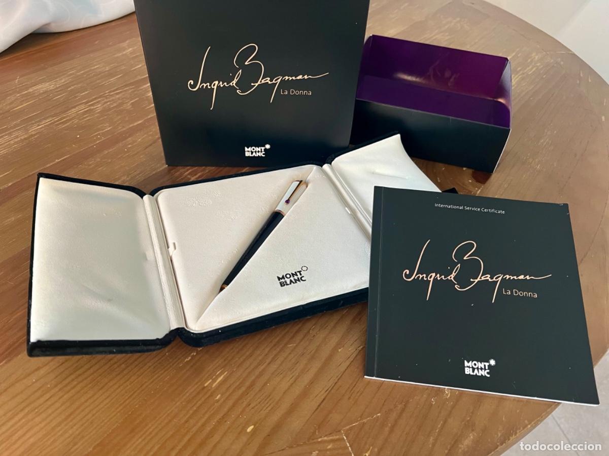 Plumas estilogr&aacute;ficas antiguas: Pluma Montblanc Ingrid Bergman - Foto 2