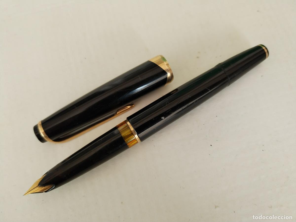 Plumas estilogr&aacute;ficas antiguas: pluma estilografica mont blanc - Foto 1