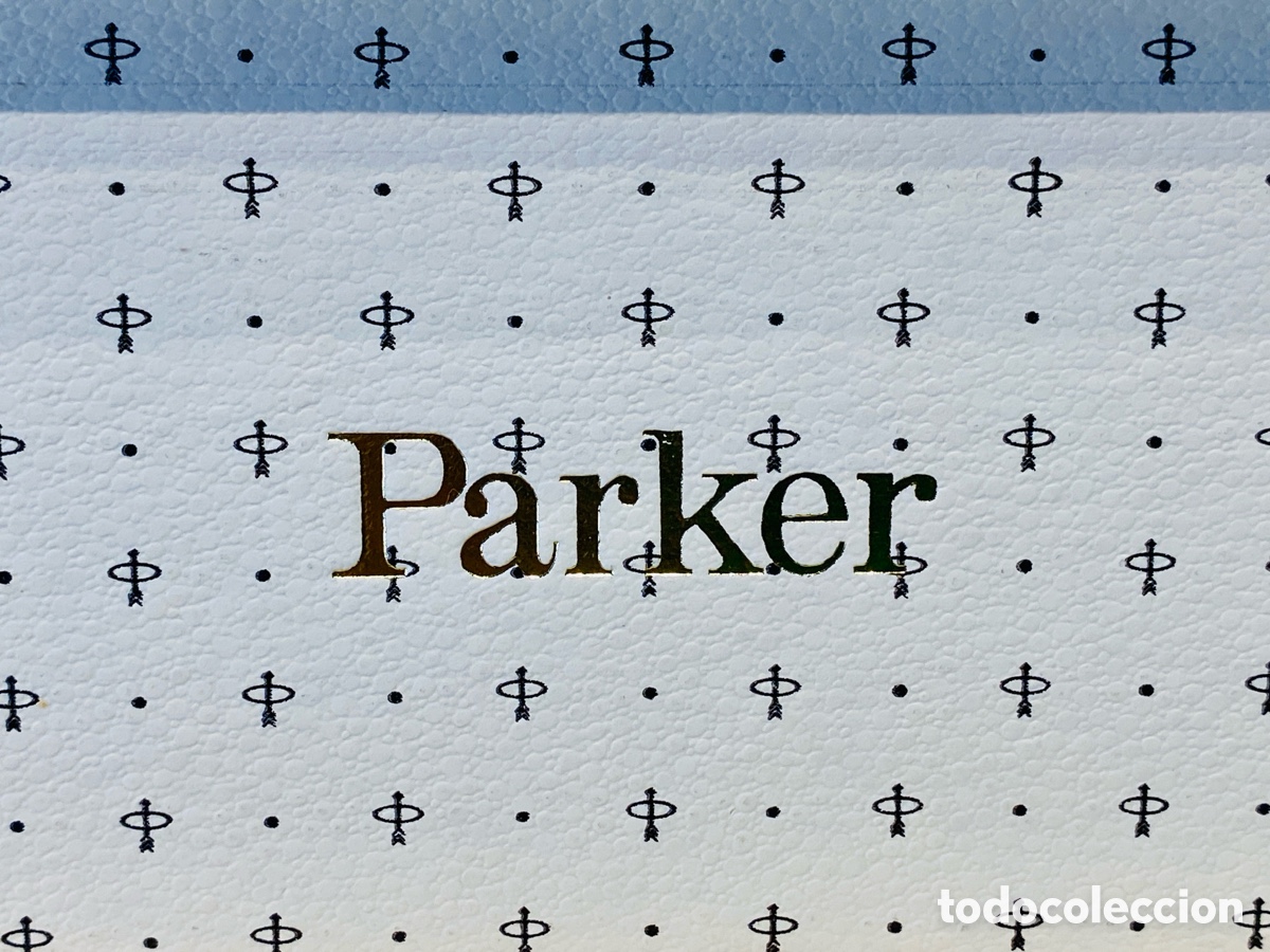 Plumas estilogr&aacute;ficas antiguas: Dos plumas PARKER 45 con estuche - Foto 4