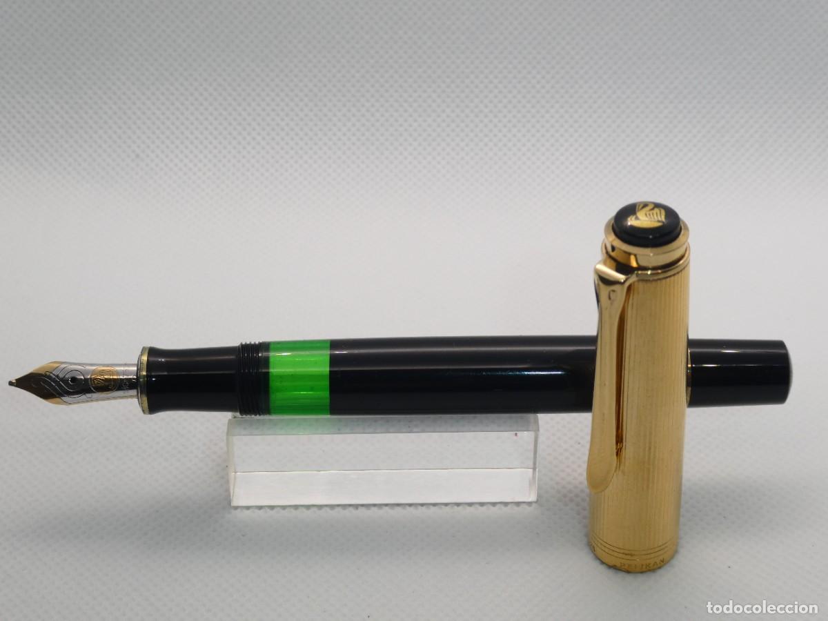 Plumas estilogr&aacute;ficas antiguas: Pluma Pelikan M650 Negra B - Foto 2