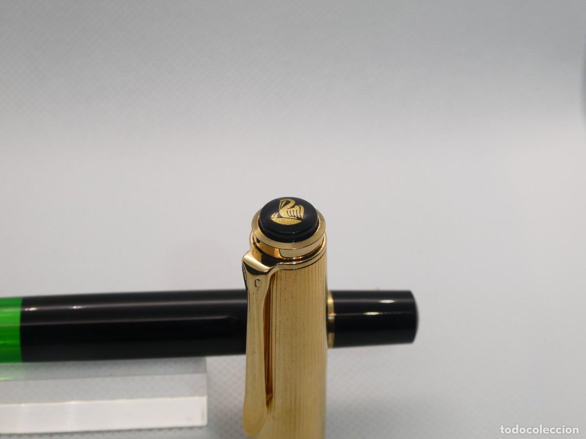 Plumas estilogr&aacute;ficas antiguas: Pluma Pelikan M650 Negra B - Foto 3