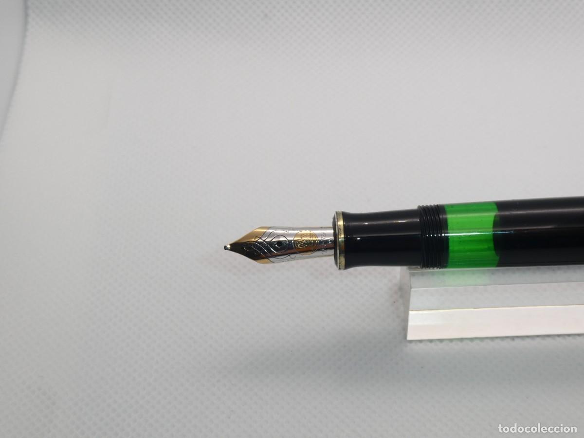 Plumas estilogr&aacute;ficas antiguas: Pluma Pelikan M650 Negra B - Foto 4
