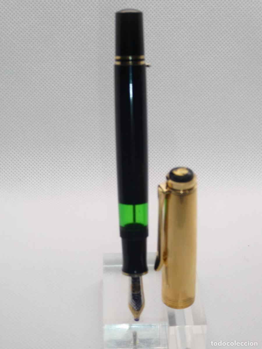 Plumas estilogr&aacute;ficas antiguas: Pluma Pelikan M650 Negra B - Foto 5