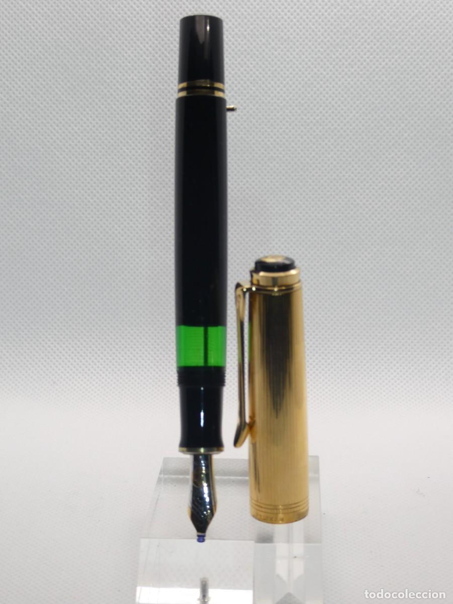 Plumas estilogr&aacute;ficas antiguas: Pluma Pelikan M650 Negra B - Foto 6