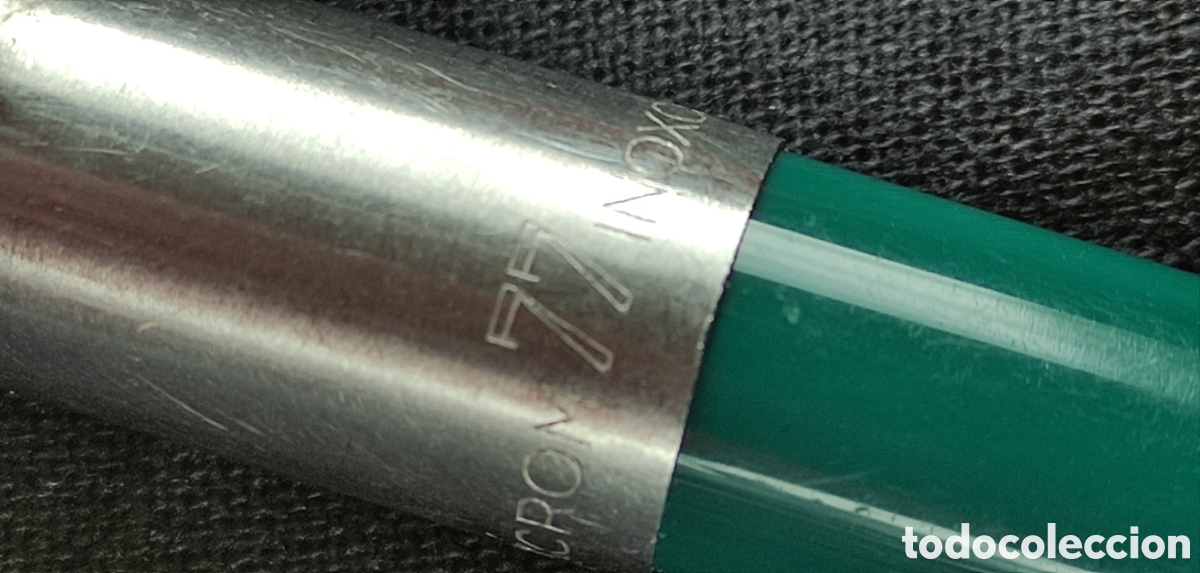 Plumas estilogr&aacute;ficas antiguas: Pluma Inoxcrom 77,- plumin INLAID - Foto 3