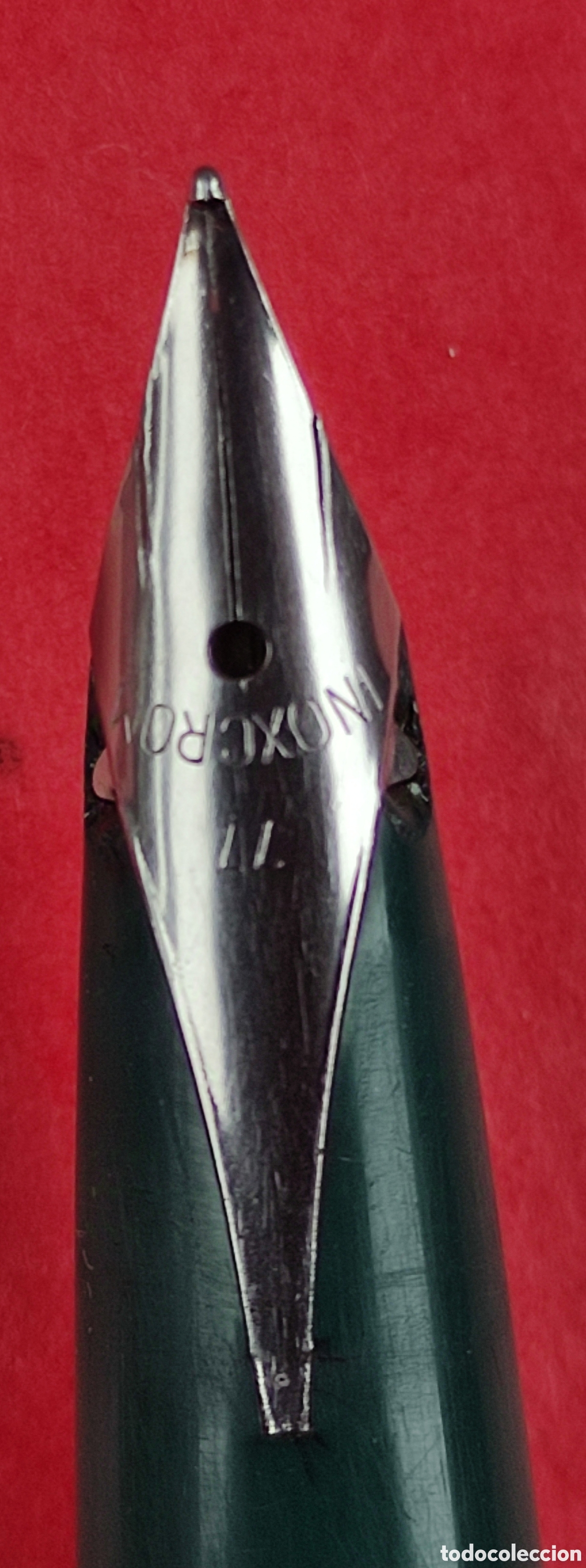 Plumas estilogr&aacute;ficas antiguas: Pluma Inoxcrom 77,- plumin INLAID - Foto 5