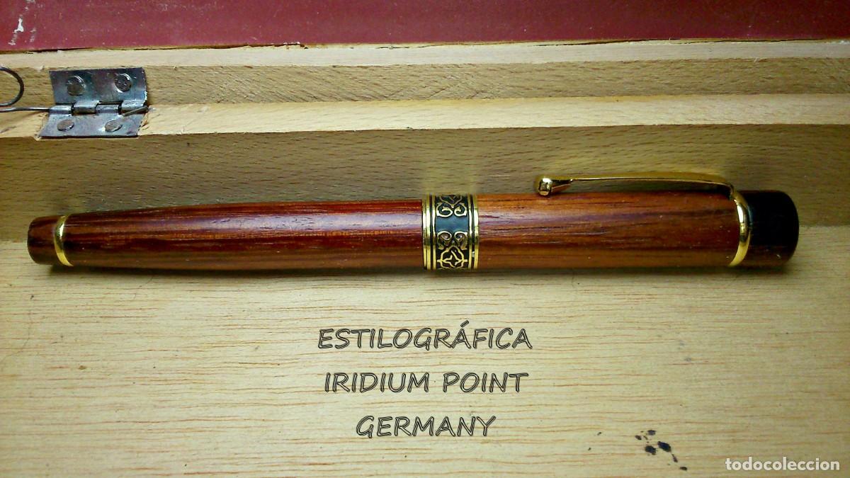 Plumas estilogr&aacute;ficas antiguas: ESTILOGR&Aacute;FICA IRIDIUM POINT GERMANY - Foto 1
