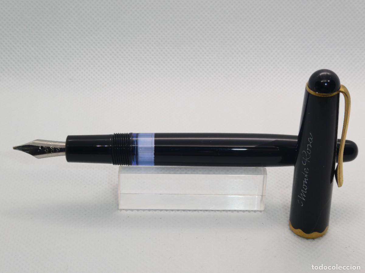 Plumas estilogr&aacute;ficas antiguas: Pluma Montblanc Monte Rosa 042 OB - Foto 3