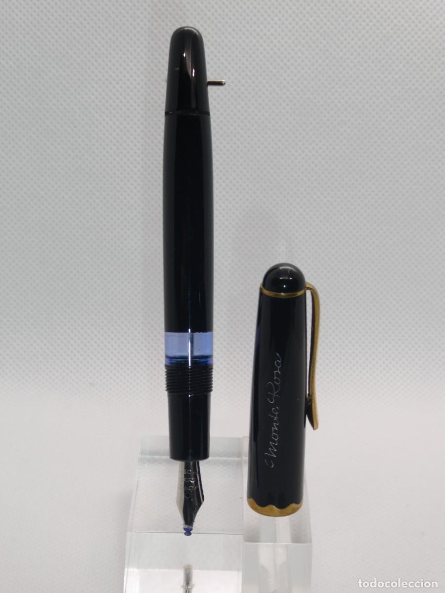 Plumas estilogr&aacute;ficas antiguas: Pluma Montblanc Monte Rosa 042 OB - Foto 4