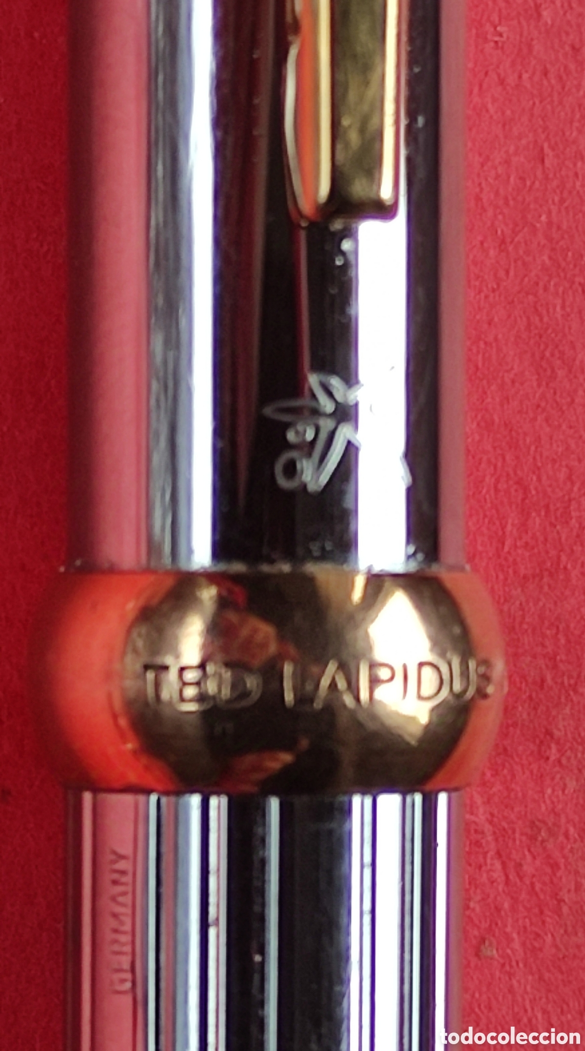 Plumas estilogr&aacute;ficas antiguas: Pluma estilografica Ted Lapidus - Foto 3