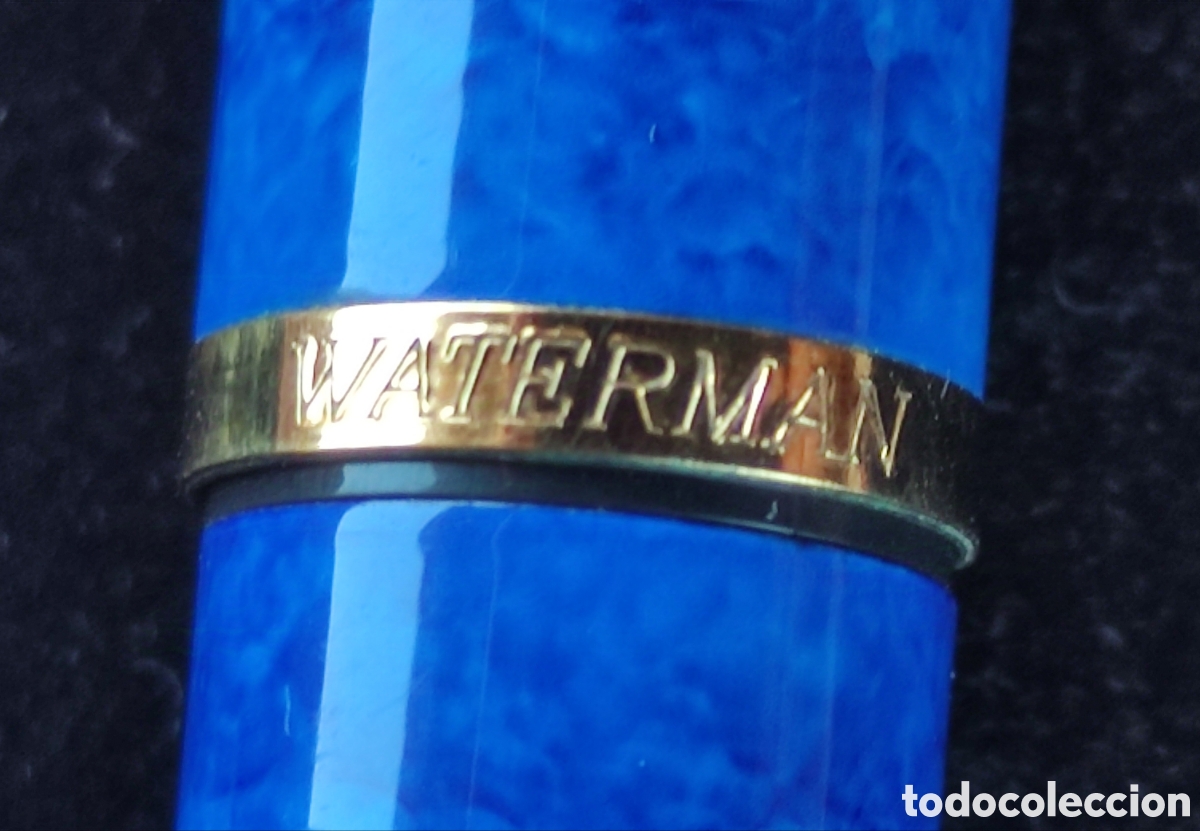 Plumas estilogr&aacute;ficas antiguas: Pluma estilografica Waterman - Foto 4