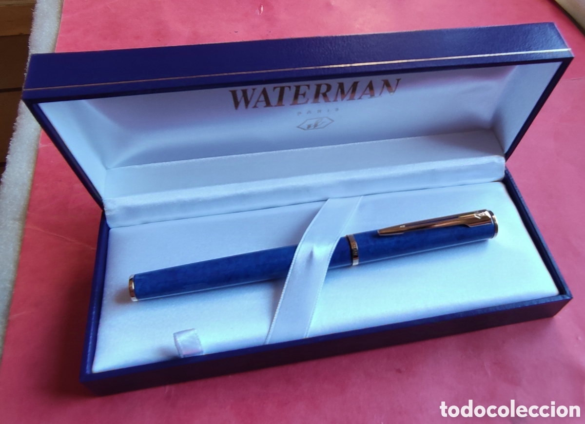 Plumas estilogr&aacute;ficas antiguas: Pluma estilografica Waterman - Foto 1