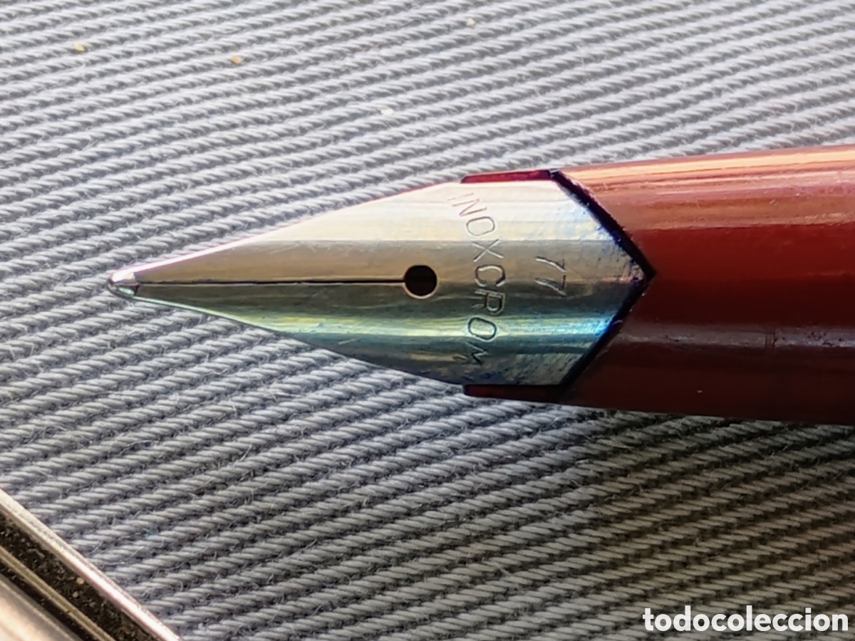 Plumas estilogr&aacute;ficas antiguas: Pluma inoxcrom 77 Espa&ntilde;a - Foto 3