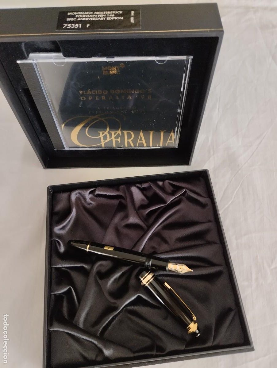 Plumas estilogr&aacute;ficas antiguas: Pluma Montblanc 75 aniversario - Foto 8
