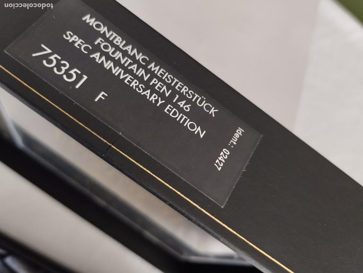 Plumas estilogr&aacute;ficas antiguas: Pluma Montblanc 75 aniversario - Foto 9