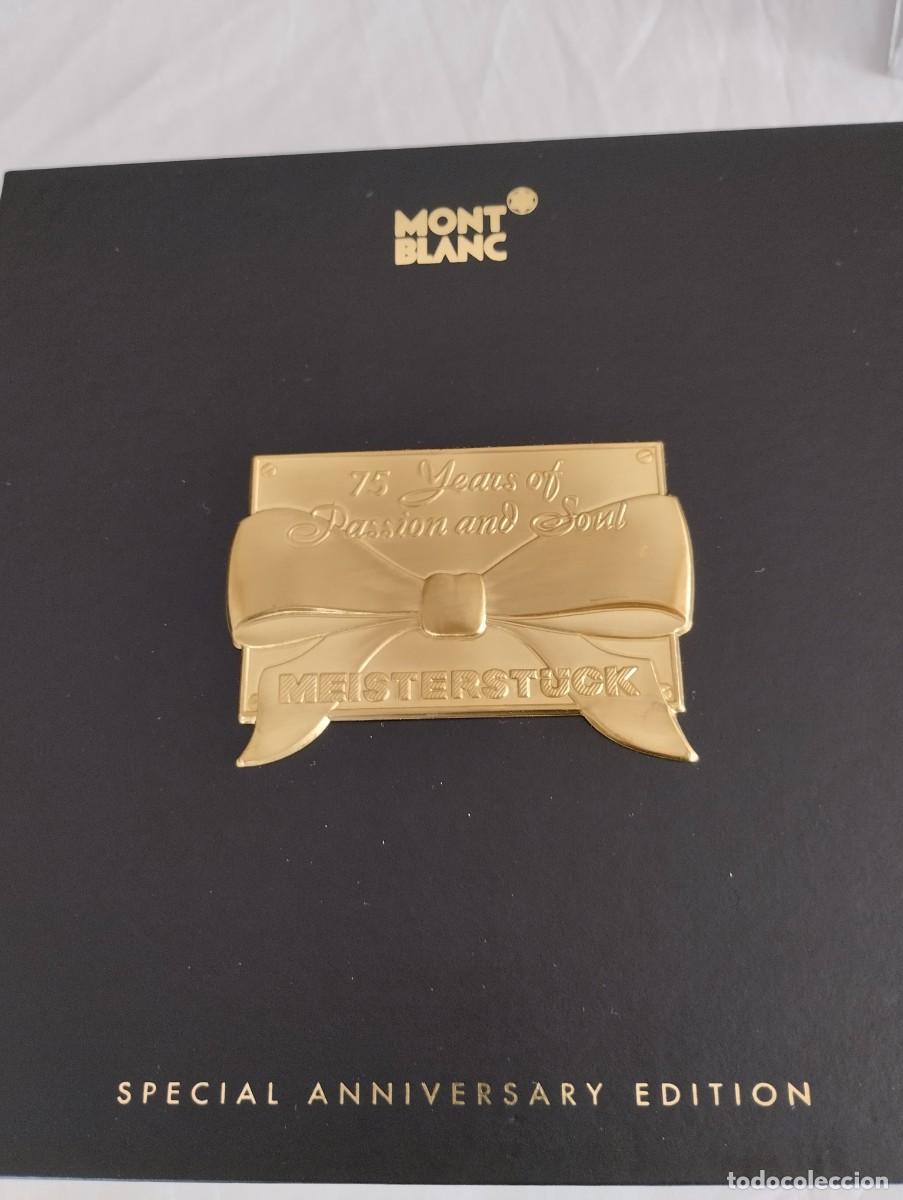 Plumas estilogr&aacute;ficas antiguas: Pluma Montblanc 75 aniversario - Foto 20
